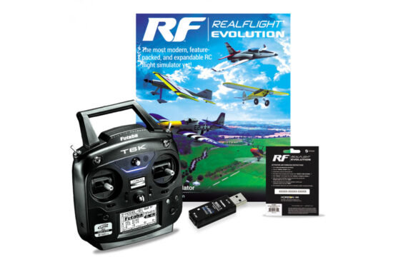 フタバ　フライトシミュレーター REAL FLIGHT EVOLUTION　T6K-V3S+WSC-1付　036811