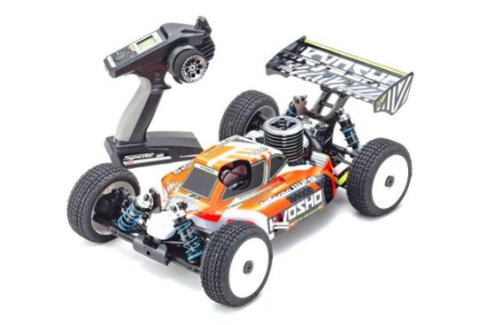 京商　1/8スケール ラジオコントロール 21エンジン 4WDレーシングバギー レディセット インファーノ MP9 TKI4 V2 33021C