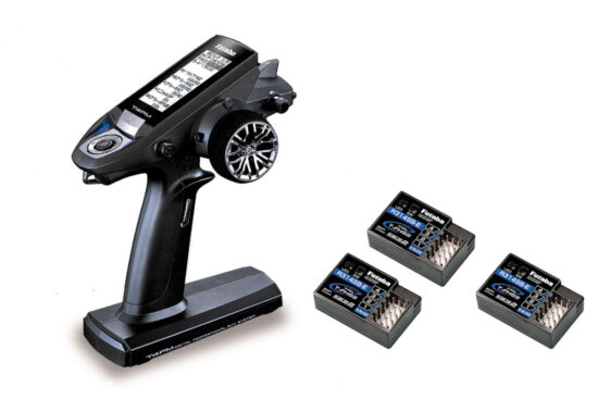 フタバ　T4PM Plus(4-CHANNEL COMPUTER SYSTEMS)　T4PM Plus T/Rセット R314SB-E x 3 付　037771
