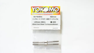 ヨコモ　45mm ターンバックル(ニッケル/対辺4mm ハードスチール製)　SD-TB45NA