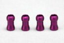 ヨコモ　YD-2用 ショックキャップボール(パープル)　Y2-S8PA