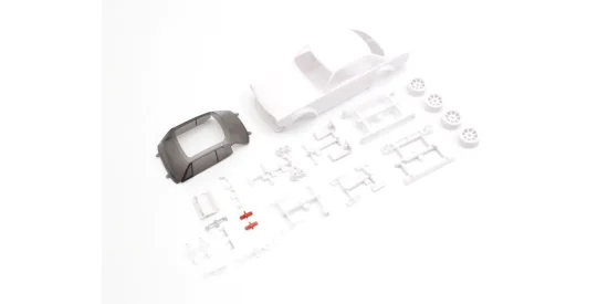 京商　日産 スカイライン 2000GT-R (KPGC10)  ホワイトボディセット (ホイール付/AWD) MZN216