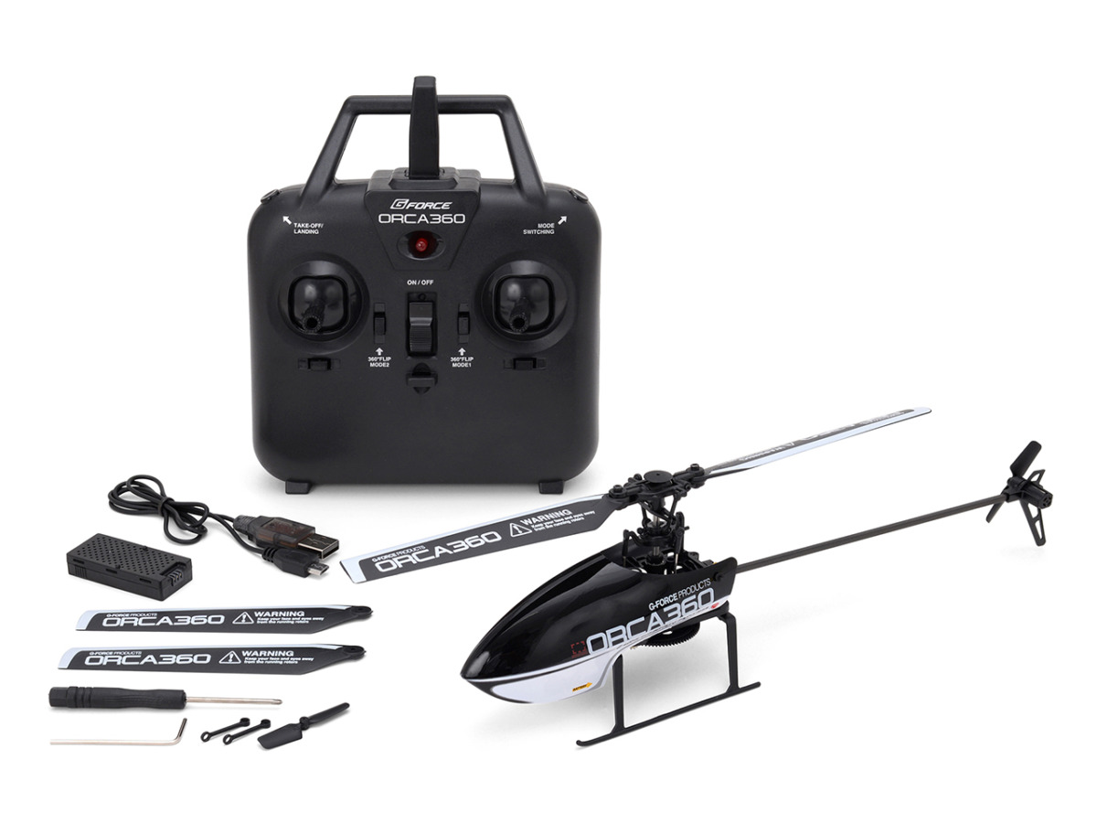 G-FORCE　2.4GHz 4ch Helicopter ORCA360 RTFセット　GB022