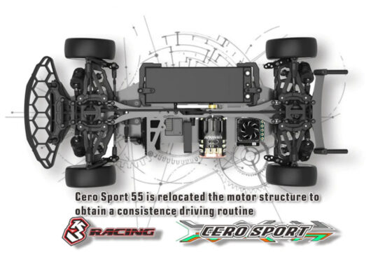 3RACING　セロ スポーツ 55 KIT-CERO SPORT 55