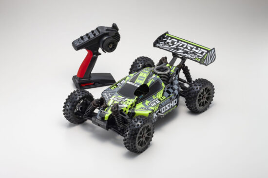 京商　1/8 GP 4WD レーシングバギー レディセット インファーノNEO 3.0 カラータイプ6（イエロー）　33012T6