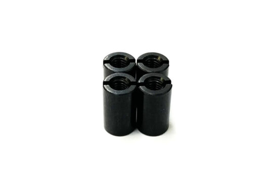 TOPLINE　アルミ汎用カラー ブラック M3.0用 全長10mm　TP-5610