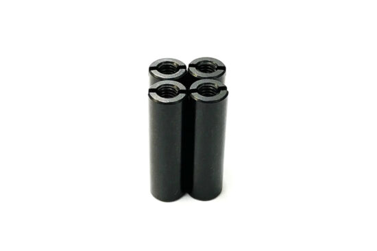 TOPLINE　アルミ汎用カラー ブラック M3.0用 全長20mm　TP-5620