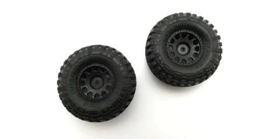 京商　接着済タイヤ・ホイール  ウエイト付2個セット INTERCO TIRE MXTH003HW