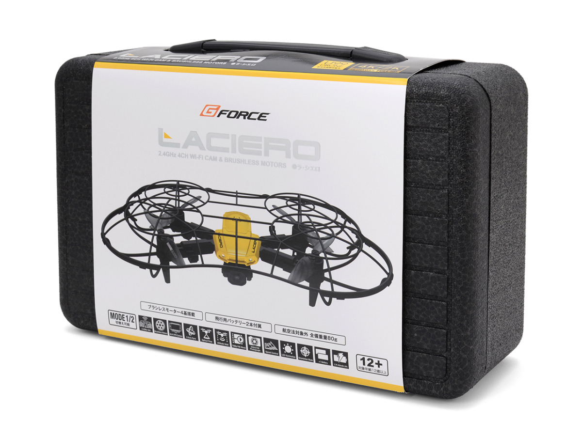 G-FORCE　2.4GHz 4ch Quadcopter　LACIERO（ラ・シエロ） RTFセット　GB040