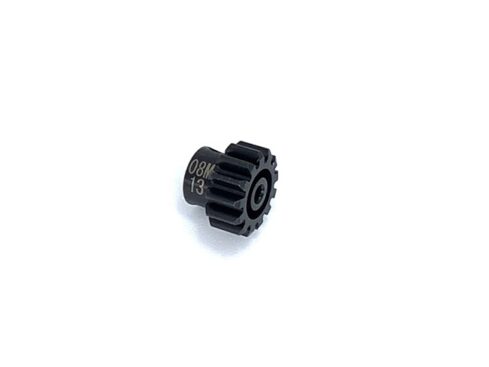 スクエア　ハードスチールピニオンギヤ 0.8M 13T　Hard steel pinion gear 0.8M 13T for Tamiya Hot shot　TGX-913