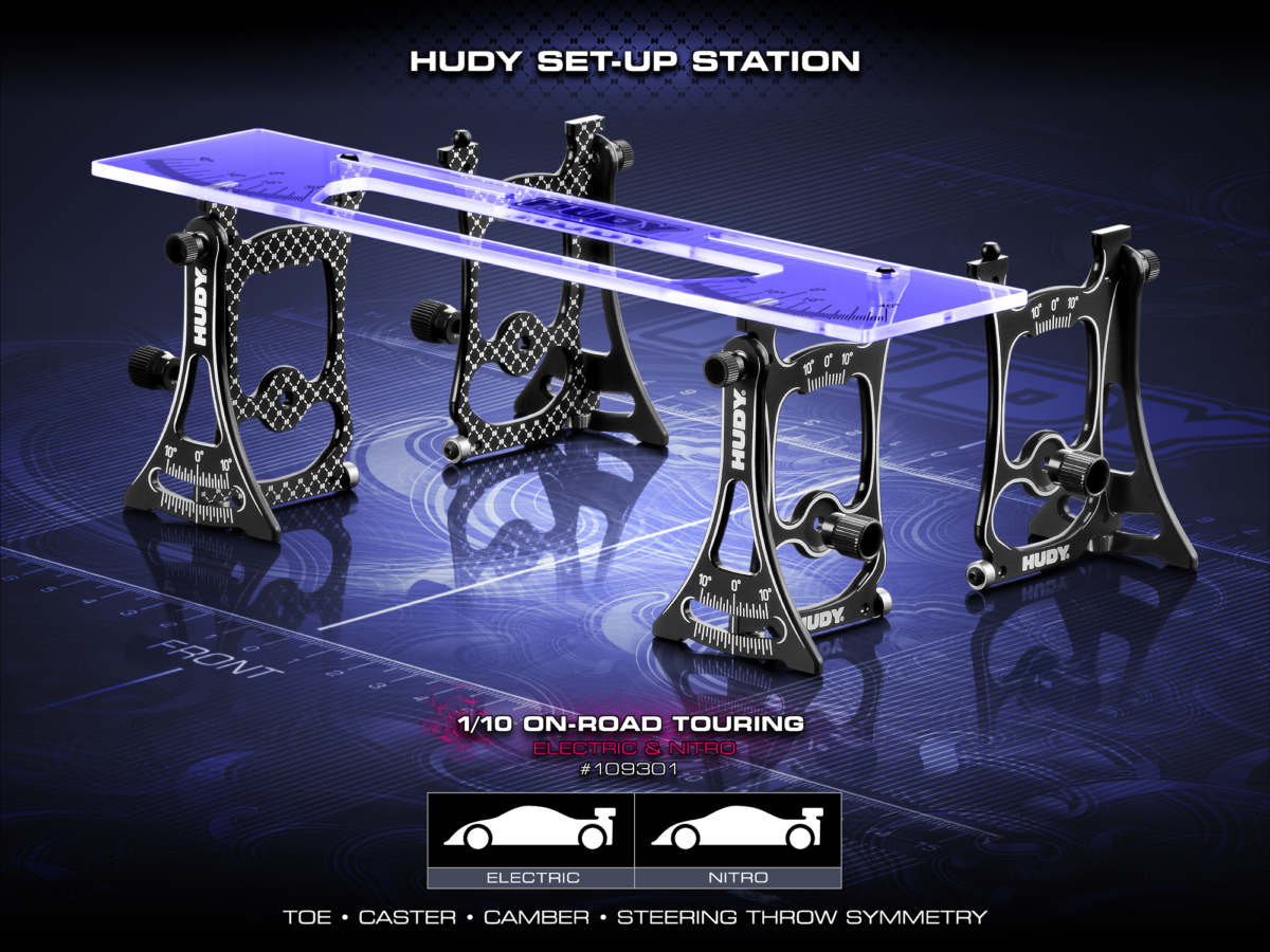 Hudy 1／8用 セットアップゲージ 検索(無限 京商 infinity Xray 