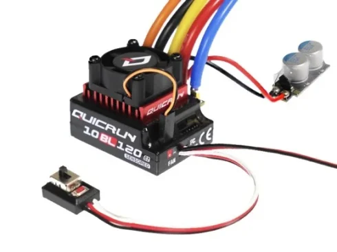 HOBBYWING QuicRUN-10BL120-G2-SENSORED BEC内蔵 4A/6V-7.4V【1/10用】 30125002