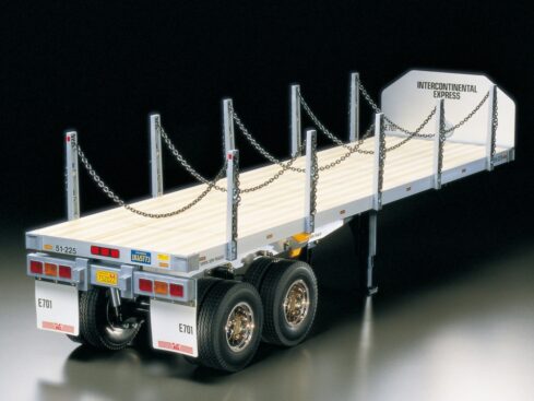 タミヤ　1/14RC トレーラートラック用 フラットベッド セミトレーラー　56306