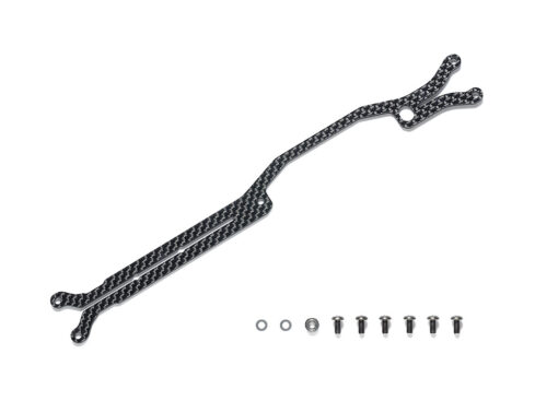 タミヤ　OP.2082 TA08R カーボンアッパーデッキ (2.0mm厚)　22082