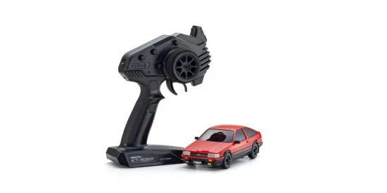 京商　ミニッツAWD レディセット MA-020 r/s トヨタ カローラレビン AE86 レッド/ブラック　32641RBK