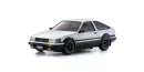 京商　オートスケールコレクション　ASC MA020N トヨタ カローラレビン AE86 ホワイト/ブラック　MZP473WBK