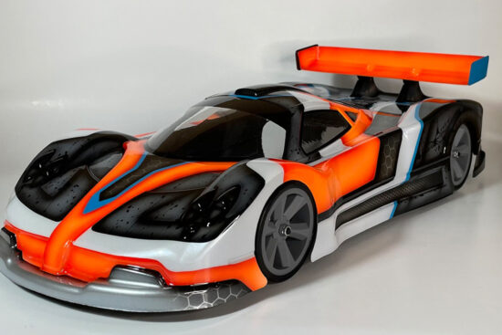 SuperRad SuperZGT 1/10 USGT Touring Car body　SR-30