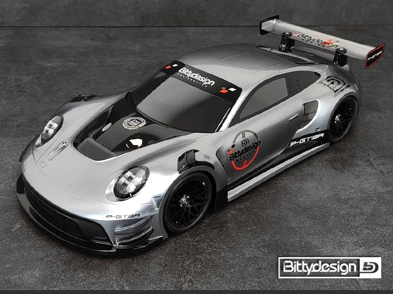 Bittydesign　P-GT3R クリアーボディ 1/10 GT 190ｍｍ ライトウェイト　BDGT-190PGT3R