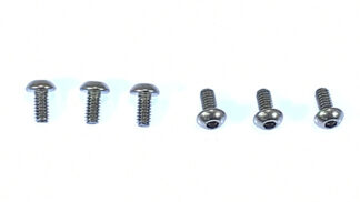 スクエア　M2×4mm チタンヘックスボタンビス　NTR-204