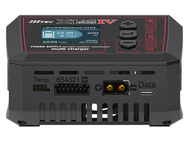 ハイテック　Multi Charger X1 AC PLUS Ⅳ［ マルチチャージャー X1 ACプラス Ⅳ ］44354