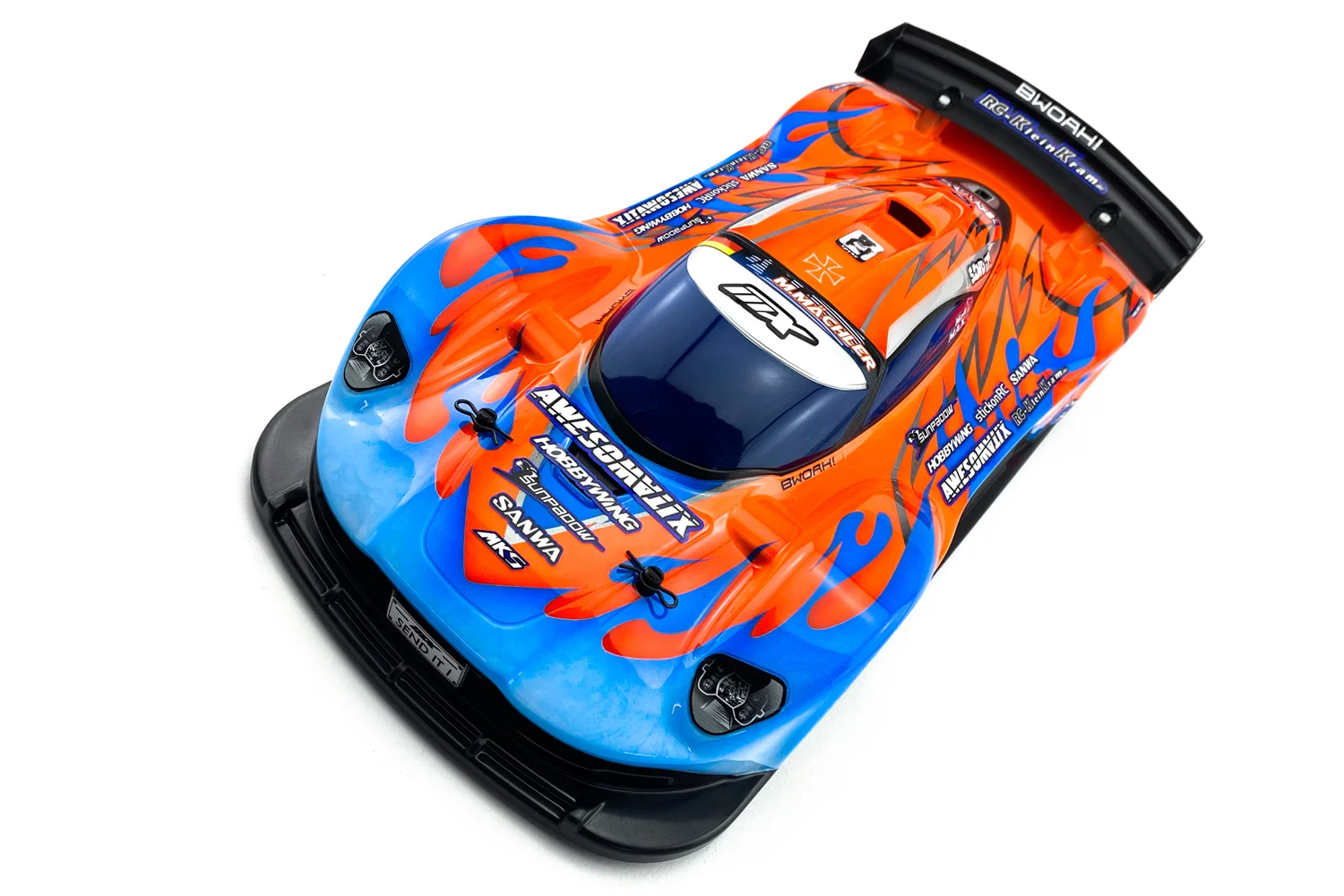 ZooRacing　BWOAH GT LMH CAR BODY 190mm 0.7mm ZR-0012-07-J3