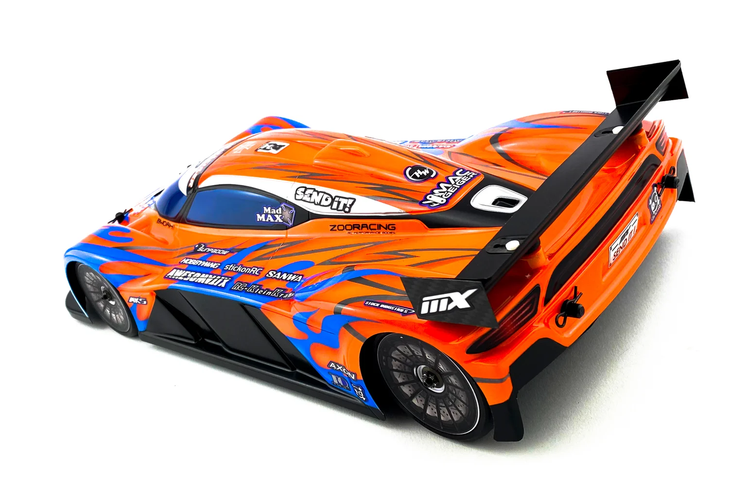 ZooRacing　BWOAH GT LMH CAR BODY 190mm 0.7mm ZR-0012-07-J3