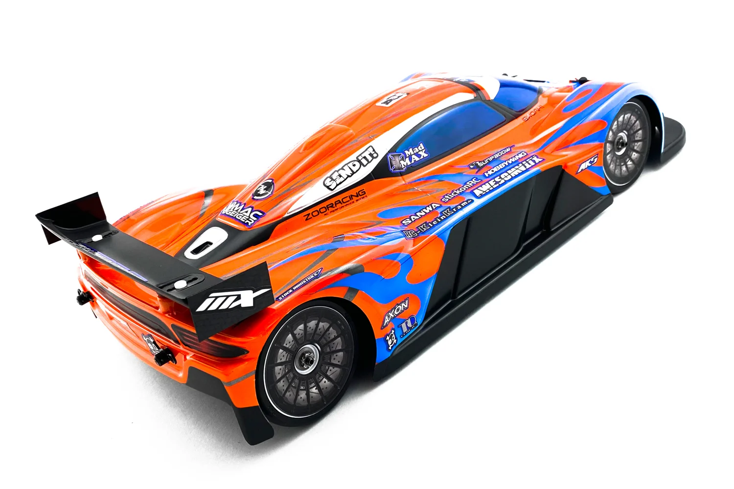 ZooRacing　BWOAH GT LMH CAR BODY 190mm 0.7mm ZR-0012-07-J3