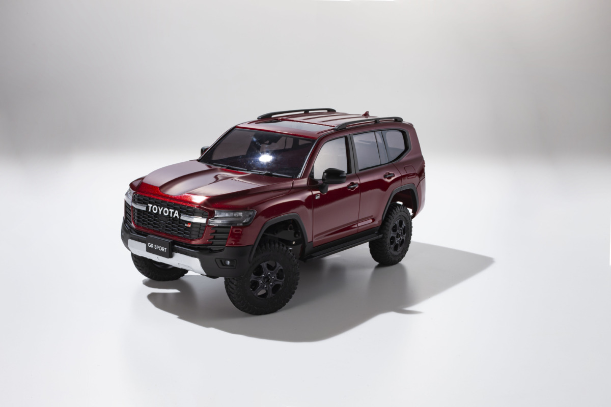 京商　ミニッツ4×4 レディセット トヨタ ランドクルーザー 300 GR SPORT ダークレッドマイカメタリック 32538MR