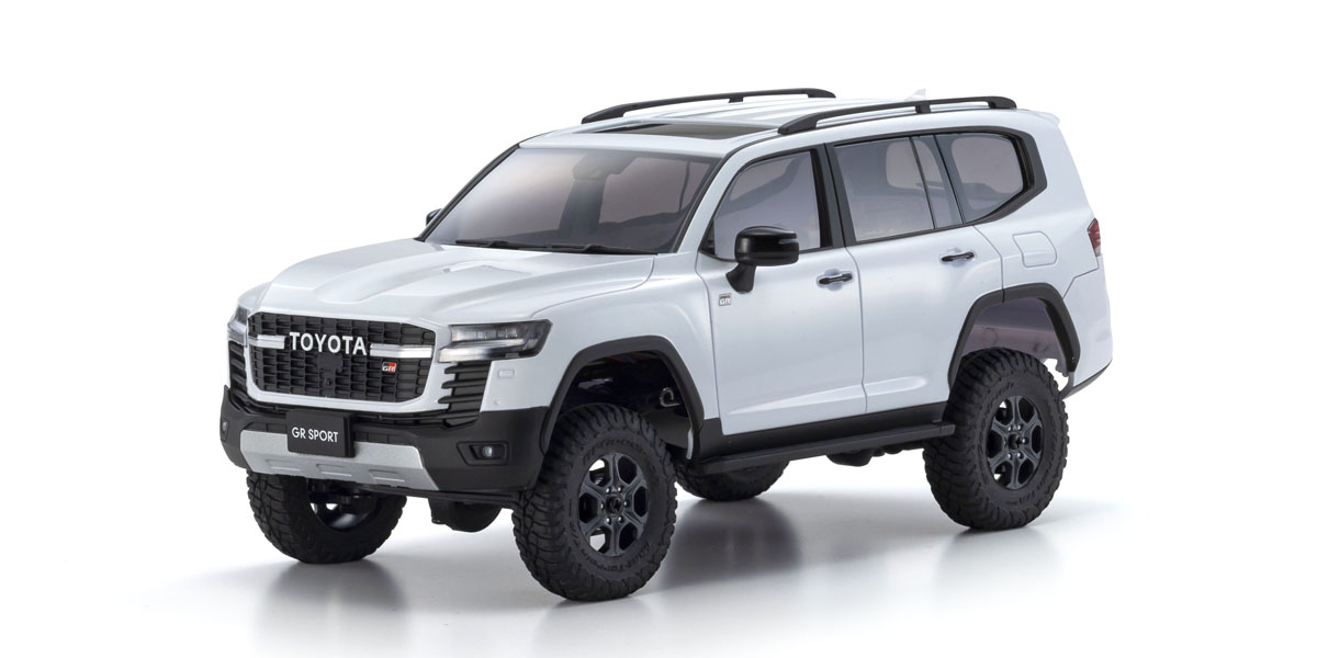 京商 ミニッツ4×4 レディセット トヨタ ランドクルーザー 300 GR SPORT プレシャスホワイトパール 32538PW |  福山ラジコンセンター | ラジコン販売専門店