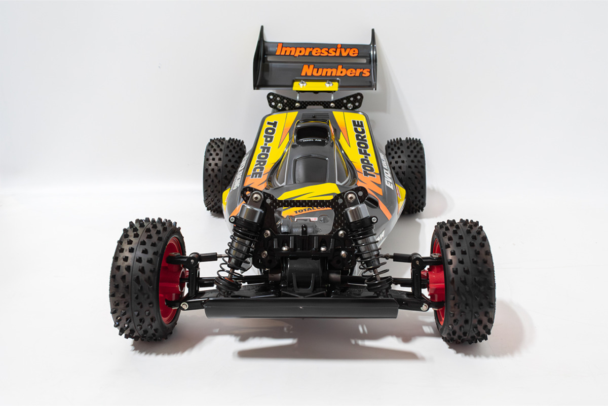 【中古販売】　タミヤ　1/10RC トップフォース EVO. (2021)　サーボ・ブラシレスモーター10.5T・ブラシレスESC・オプション付き