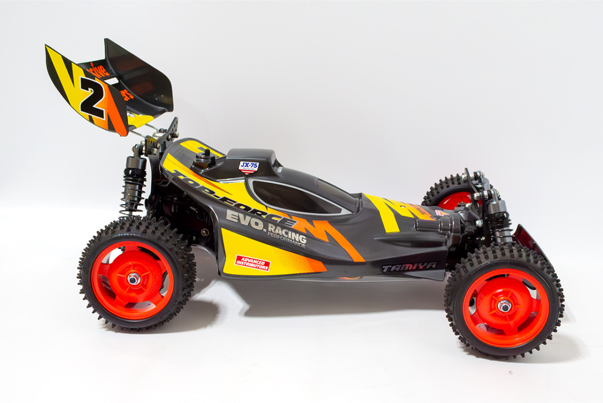 【中古販売】　タミヤ　1/10RC トップフォース EVO. (2021)　サーボ・ブラシレスモーター10.5T・ブラシレスESC・オプション付き