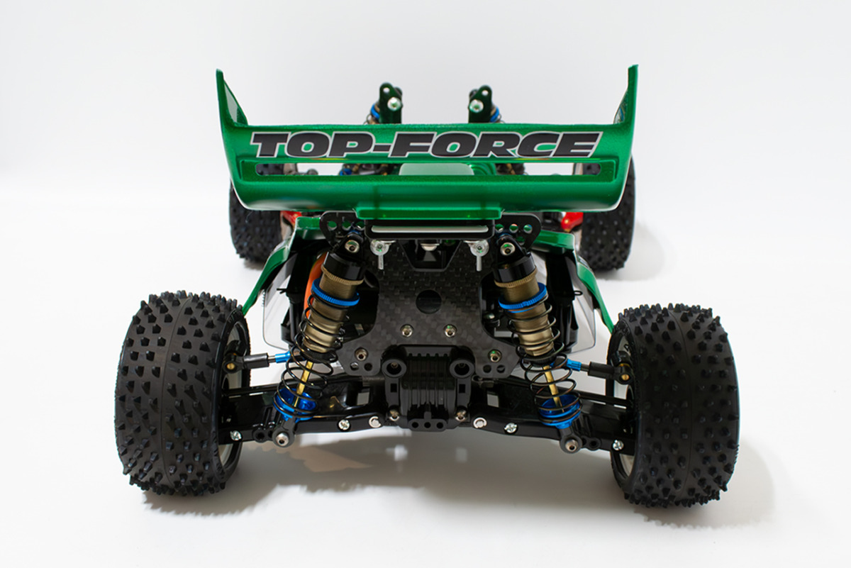 【中古販売】　タミヤ　トップフォース サーボ・ブラシレスモーター10.5T・ESC・オプション多数(未走行)