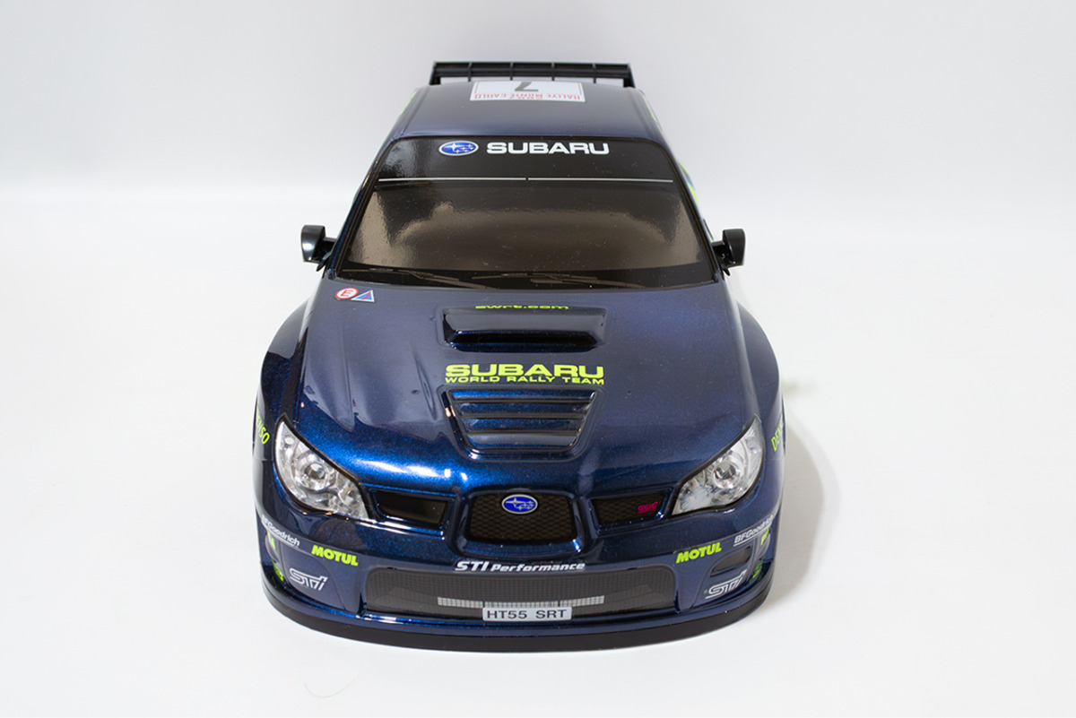 【中古販売】　タミヤ　1/10RC スバル インプレッサ WRC モンテカルロ’07 スペアボディ(塗装済み)