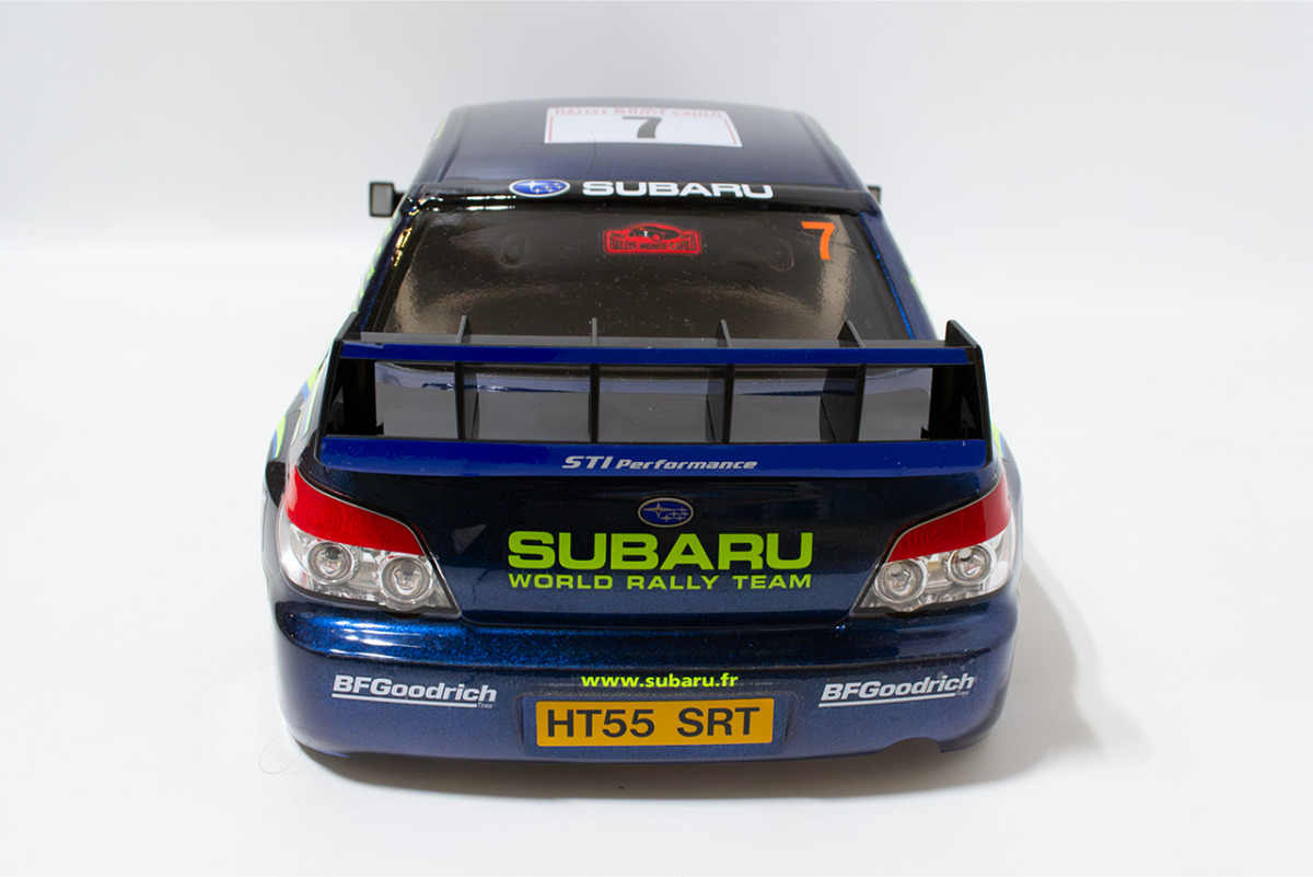 【中古販売】　タミヤ　1/10RC スバル インプレッサ WRC モンテカルロ’07 スペアボディ(塗装済み)