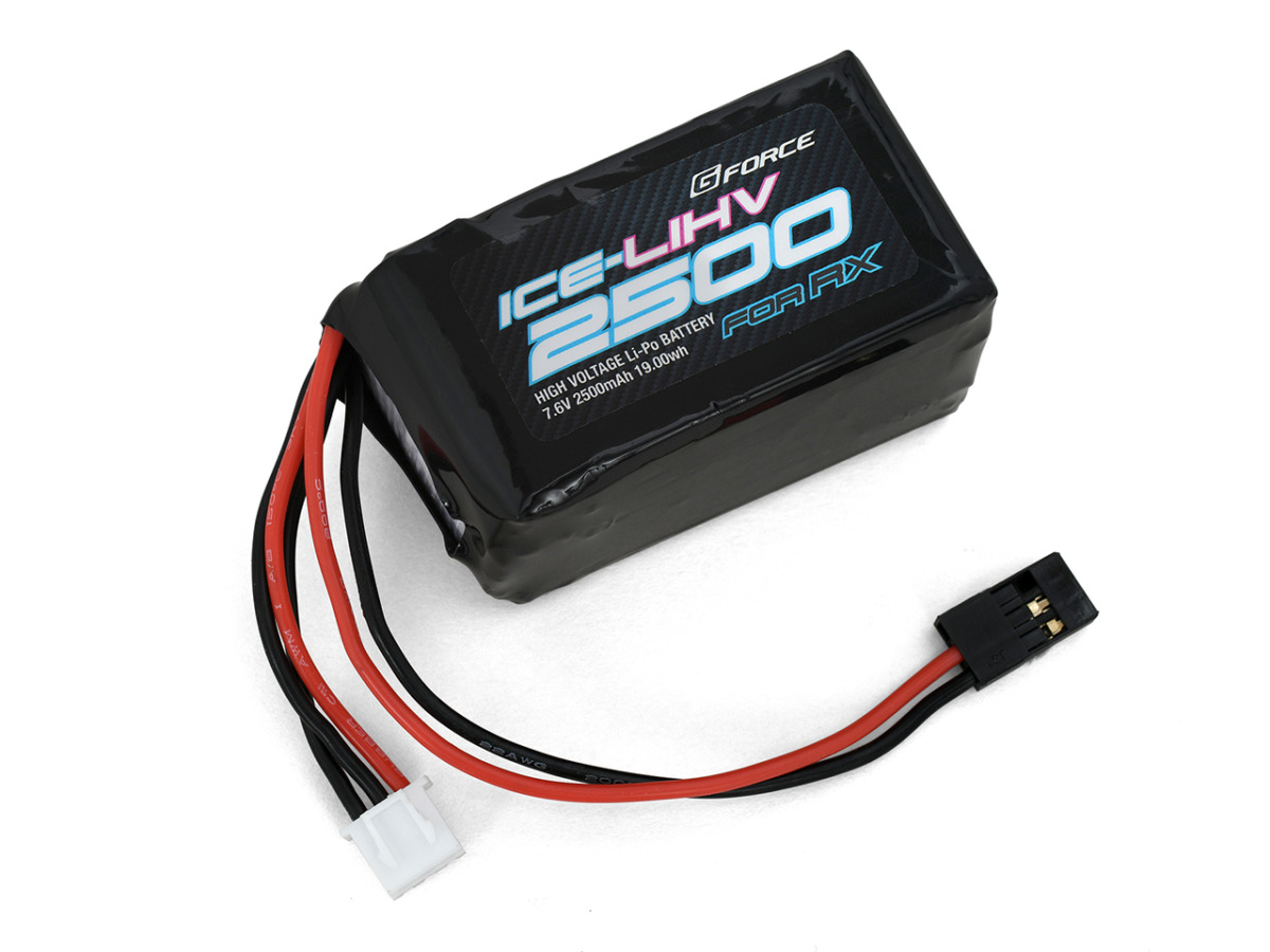 G-FORCE　ICE LiHV 7.6V 2500mAh (受信機用 俵型)　GFG106