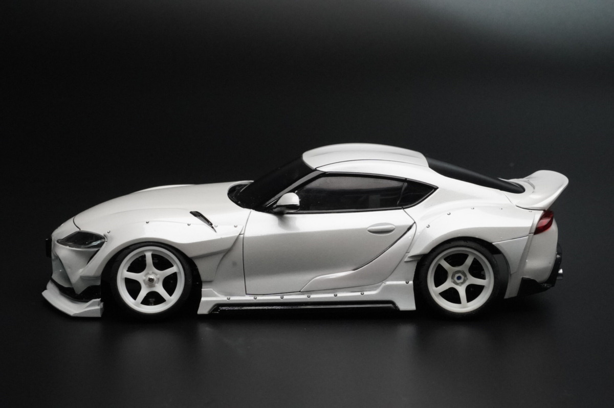 DDLABO　Widebody kit V1 for MZN202 MINI-Z Supra / ワイドボディキットV1　MZN202 MINI-Z Supra用　DDL-AR001