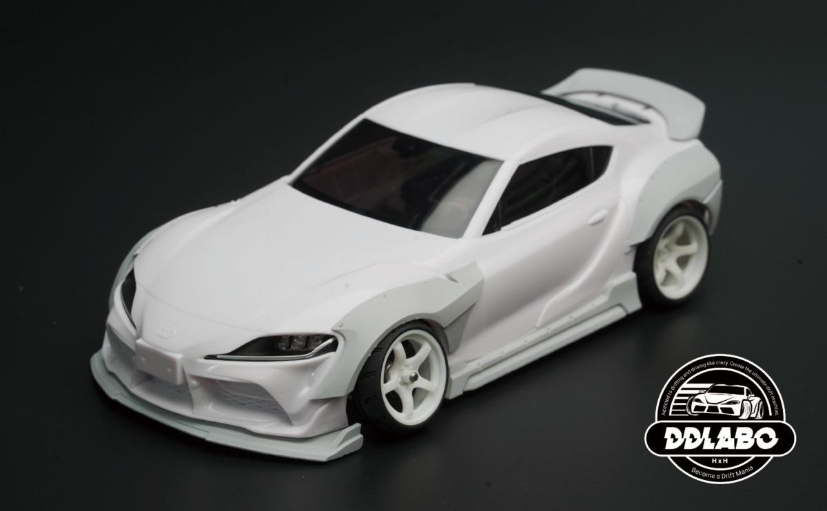 DDLABO　Widebody kit V1 for MZN202 MINI-Z Supra / ワイドボディキットV1　MZN202 MINI-Z Supra用　DDL-AR001