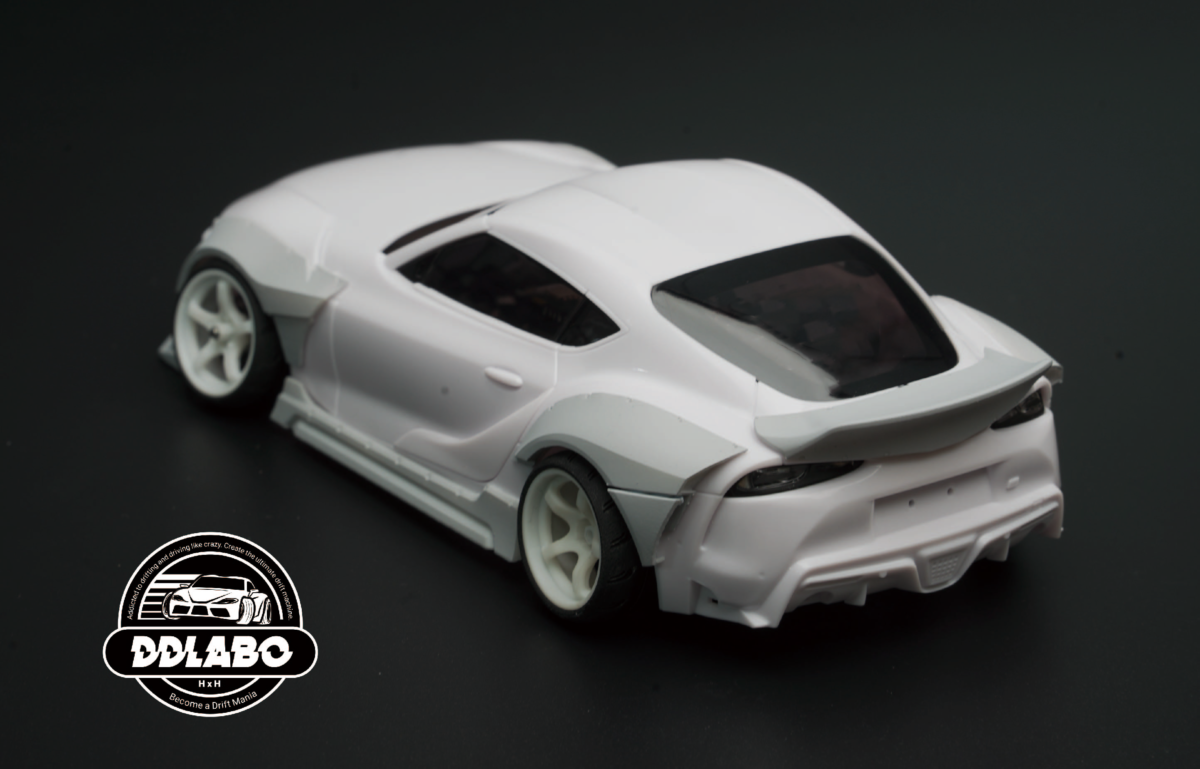 DDLABO　Widebody kit V1 for MZN202 MINI-Z Supra / ワイドボディキットV1　MZN202 MINI-Z Supra用　DDL-AR001