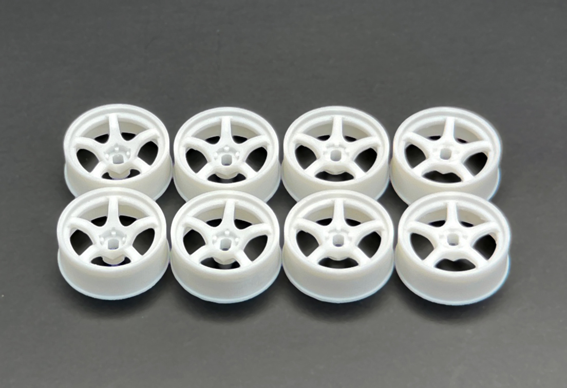 DDLABO 5Spoke wheel white (Narrow Set) / DDLABO 5本スポークホイール白（ナローセット）　DDL-WR001W-N