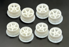 DDLABO 5Spoke wheel white (Narrow Set) / DDLABO 5本スポークホイール白（ナローセット）　DDL-WR001W-N