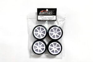 RUSH TIRE　VR3　28X AX yellow Seven white Type A yellow PREGLUEDTIRE　RU0867a