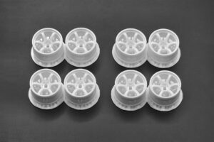 DDLABO 6Spoke wheel white (Wide Set) / DDLABO 6本スポークホイール白（ワイドセット）　DDL-WR002W-W