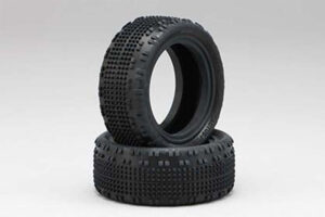 ヨコモ　シューマッカー　4WD フロント用 カクタス フュージョン 1/10タイヤ(イエロー)　YAU-6855A