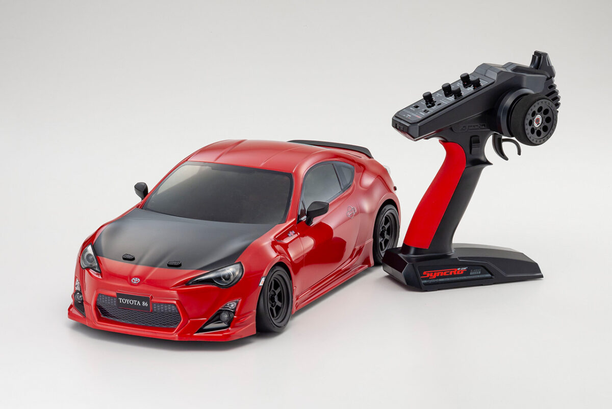 京商　1/10 EP 2WD フェーザーD2 FZD2シリーズ レディセット トヨタ 86 GT チューンド バージョン レッド 34502T1
