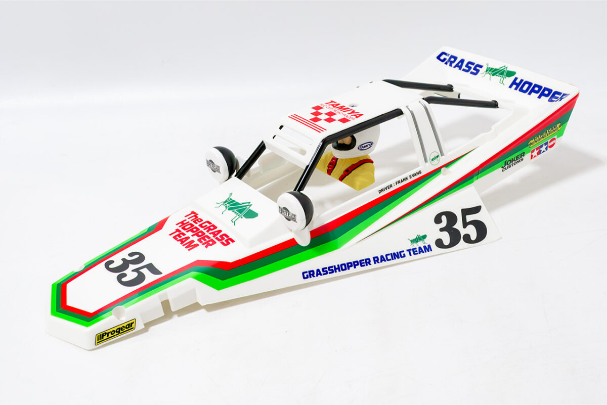 【中古販売】　タミヤ　グラスホッパー　ボディ　塗装済み（未使用）