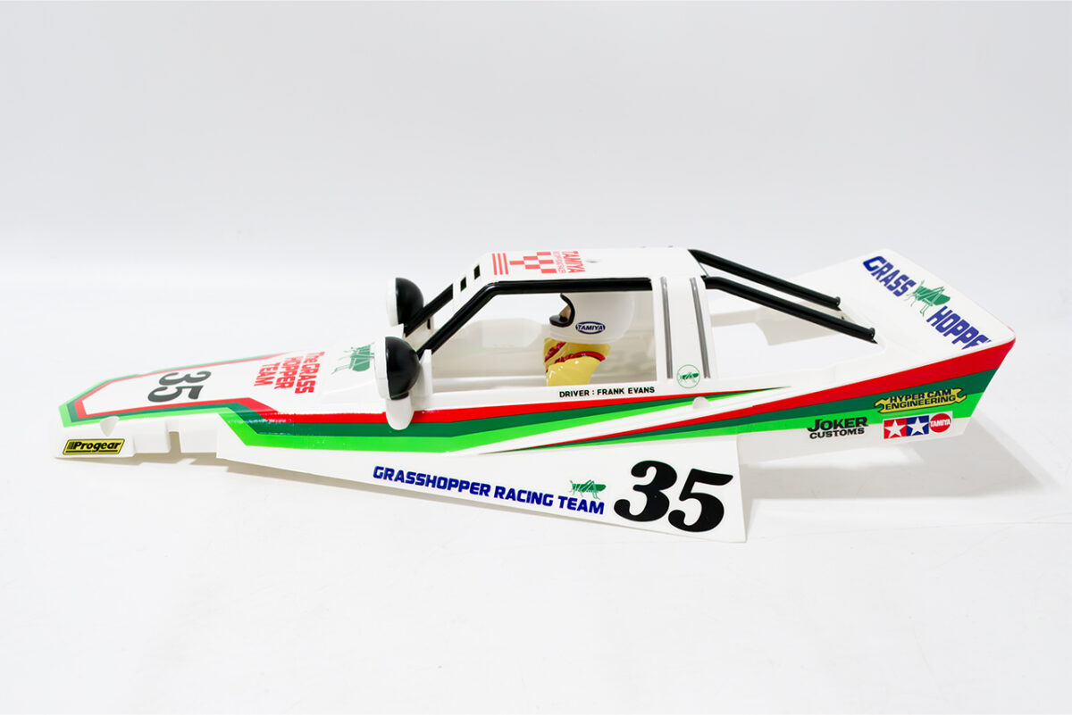【中古販売】　タミヤ　グラスホッパー　ボディ　塗装済み（未使用）