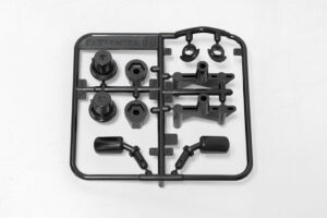 タミヤ　1/10RC ポルシェ 956　Hパーツ 黒(ウィングステー)(47508) 　カスタマーサービスパーツ　19007689-000