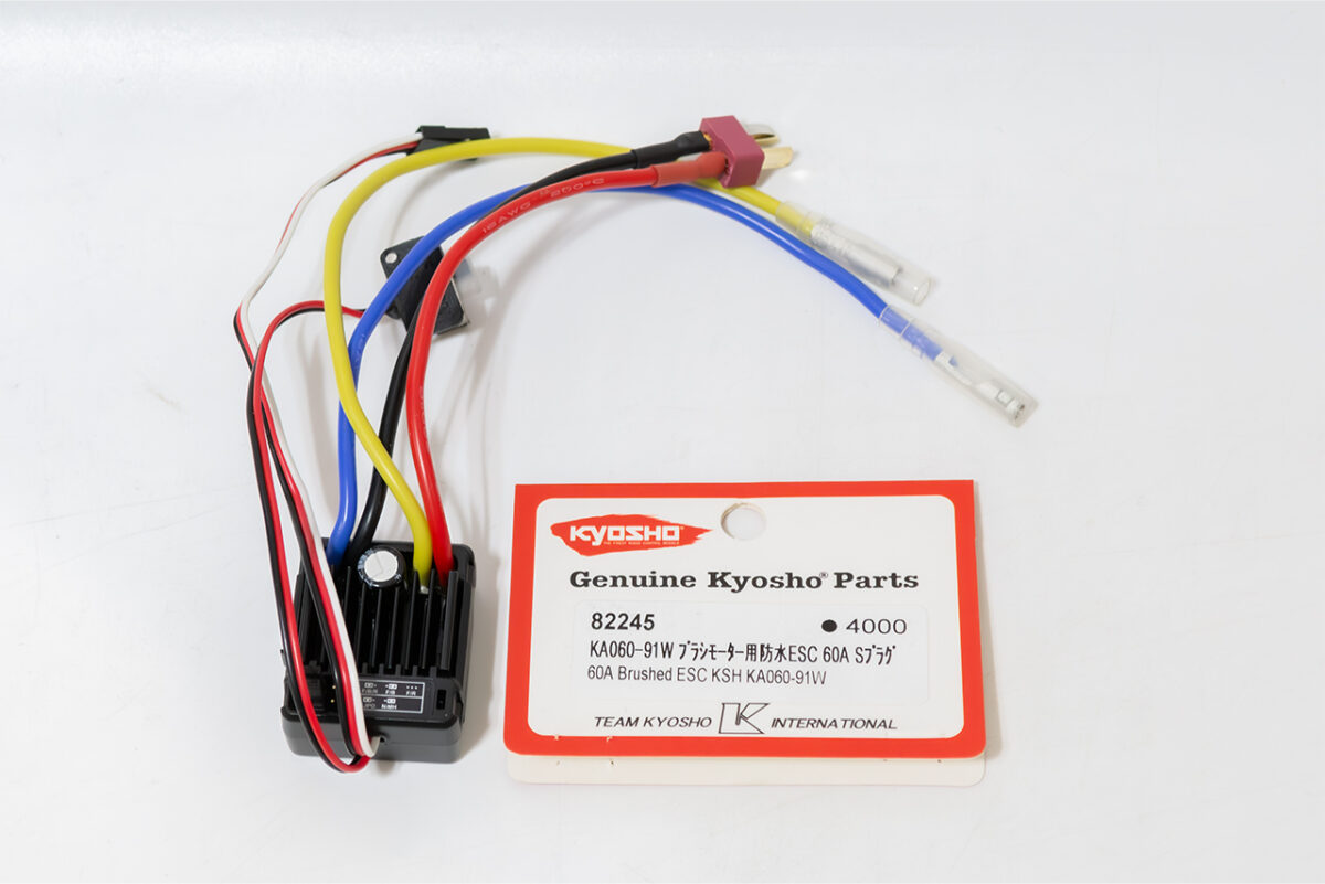 【中古販売】　京商　KA060-91W ブラシモーター　ESC 60A Sプラグ
