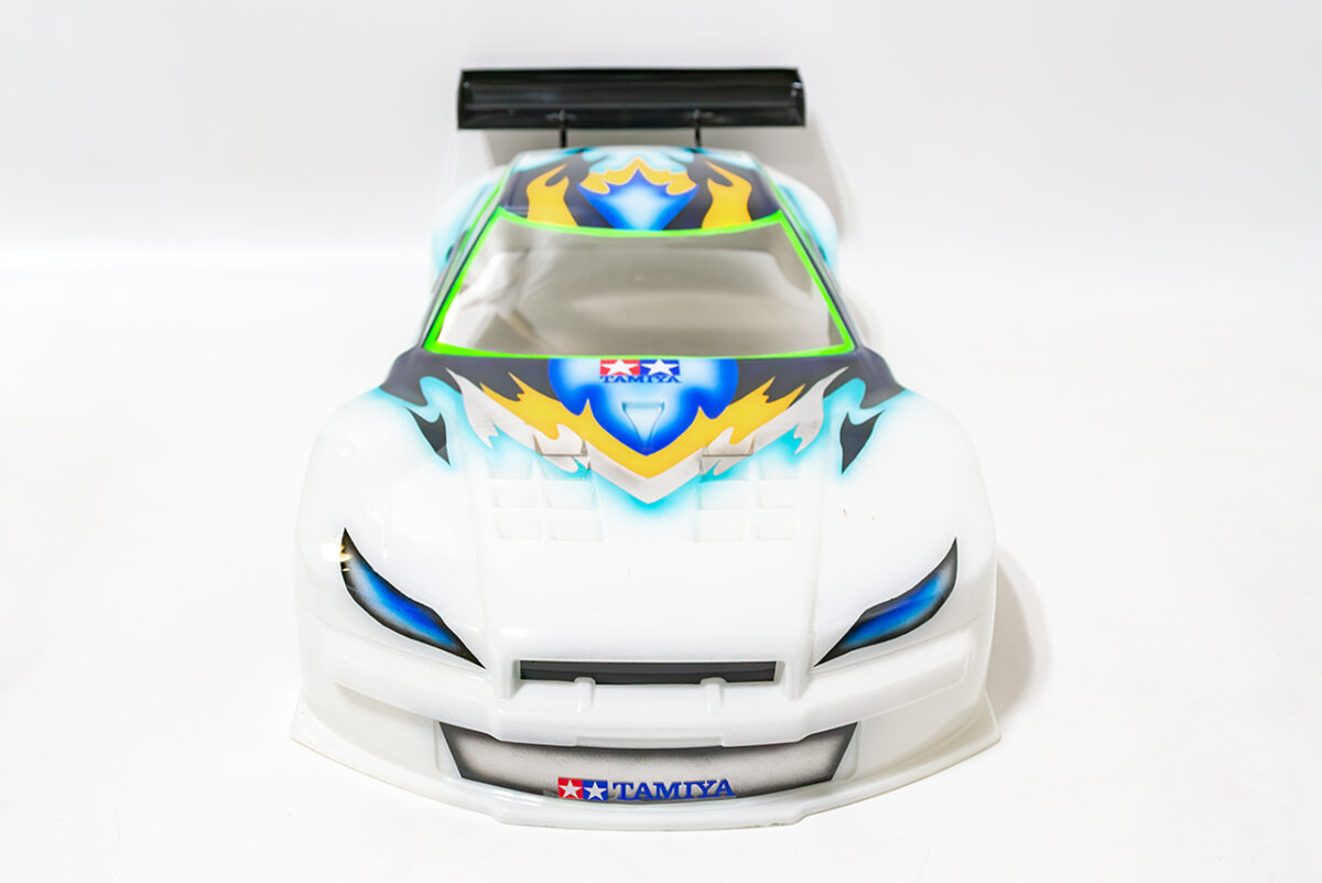 【中古販売】　タミヤ ニスモ R34 GT-R Zチューン 塗装済みボディ
