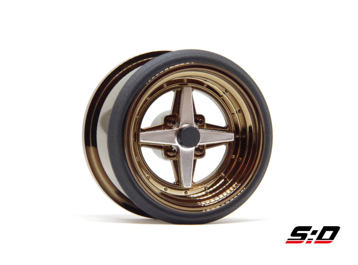 Scale Dynamics　V16D WORK Equip 01  Bronze Rim offset09 (Backspace 13mm)　10175